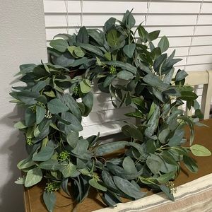 Hearth and hand with magnolia Wreath